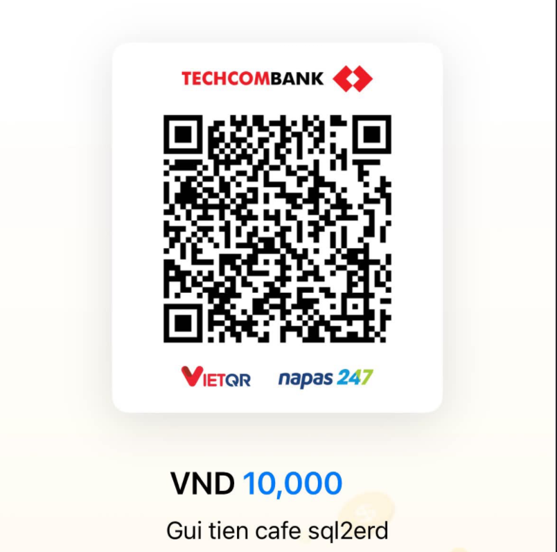 VietQR code for a bank transfer to Ho Hai Nghia