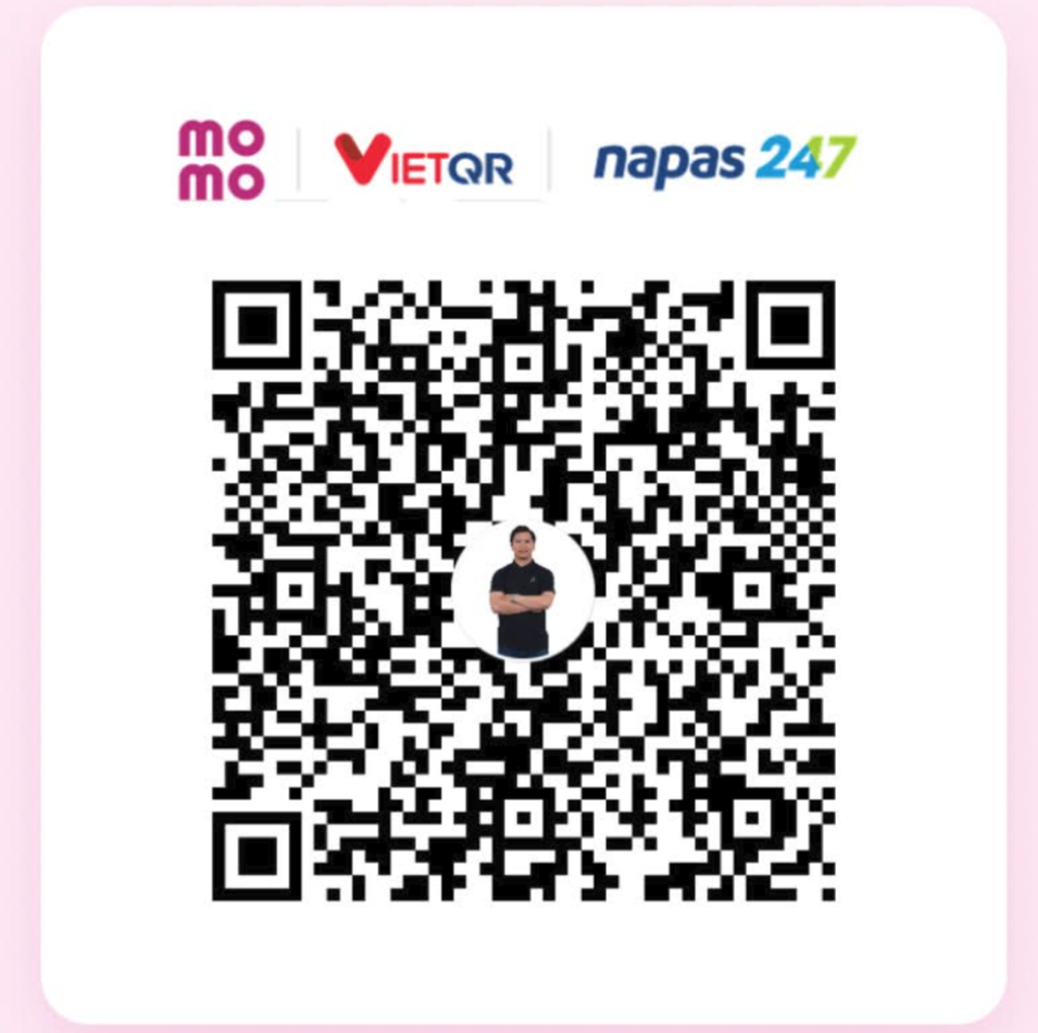 MoMo wallet QR code for Ho Hai Nghia